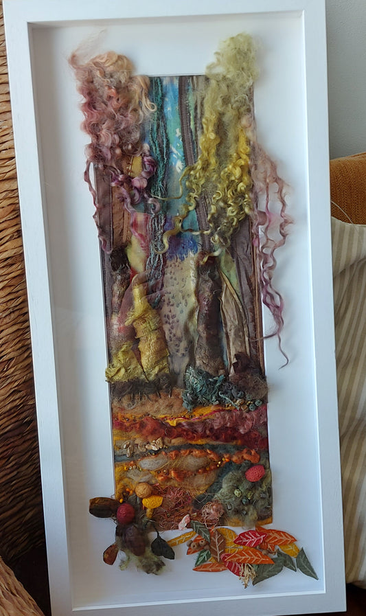 A Walk in the Woods - Rebecca Powell Textile Artist