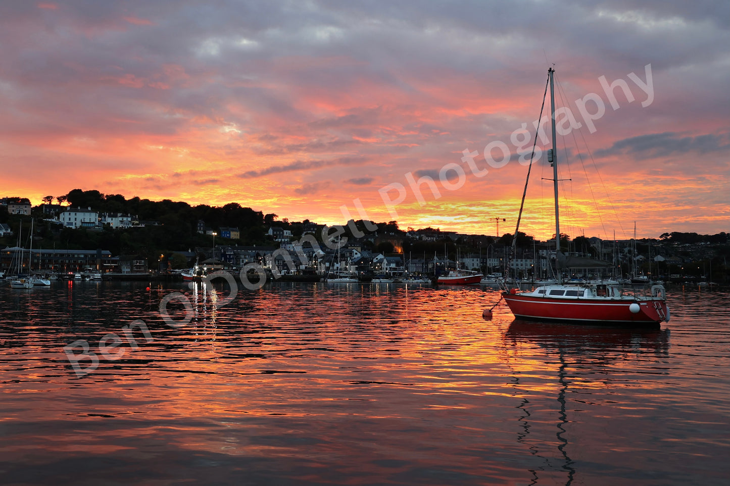Ben O'Donnell Photography - Sunset in Kinsale Harbour